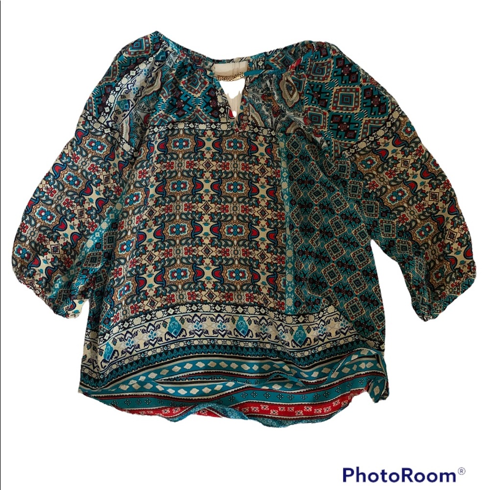 Multi Colored Large Top